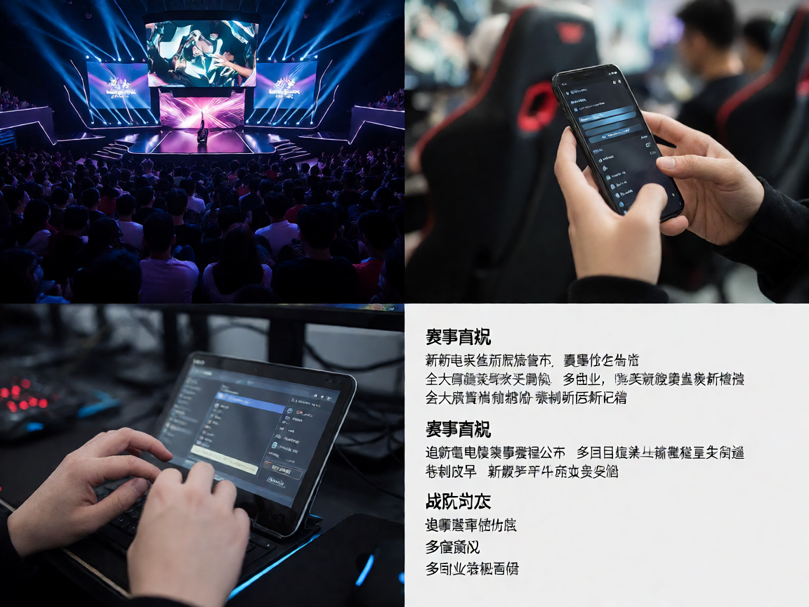 电竞比赛现场观众氛围